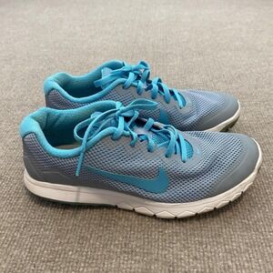 Nike Shoes Womens Size 6.5 Blue Mesh Running Cushioned 749178-404 Sneakers